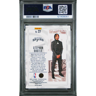 Stephon Castle 2024 Panini Prizm Sublime #27 – PSA 10