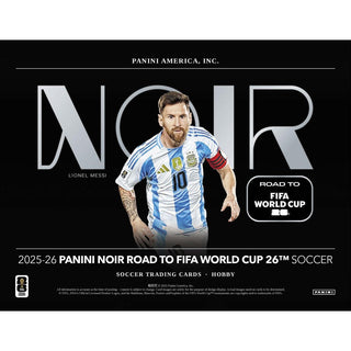 2025-26 Panini Noir Road To FIFA World Cup 26 Soccer Hobby Box