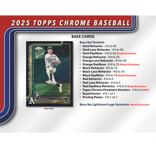2025 Topps Chrome Baseball Mega Box