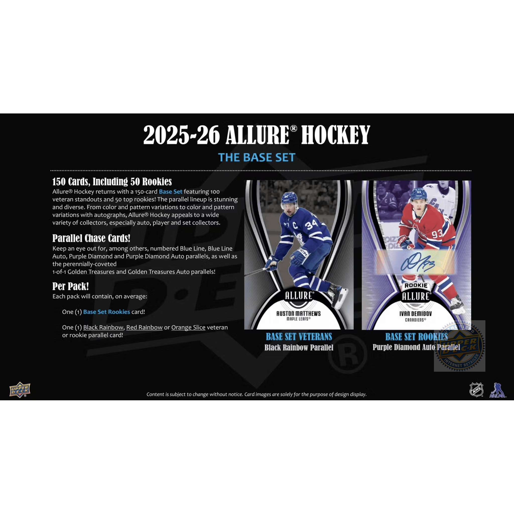 2025-26 Upper Deck Allure Hockey Hobby Box