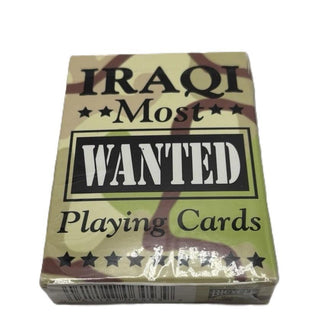 Iraqi Most Wanted Playing Cards - 2003 Commemorative Reproduction