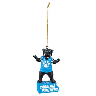 Celebrate the Carolina Panthers Sir Purr this holiday season with this one-of-a-kind ornament! Crafted with the team logo and mascot, it's the perfect way to show off your team pride and delight fans of all ages. Go Panthers!