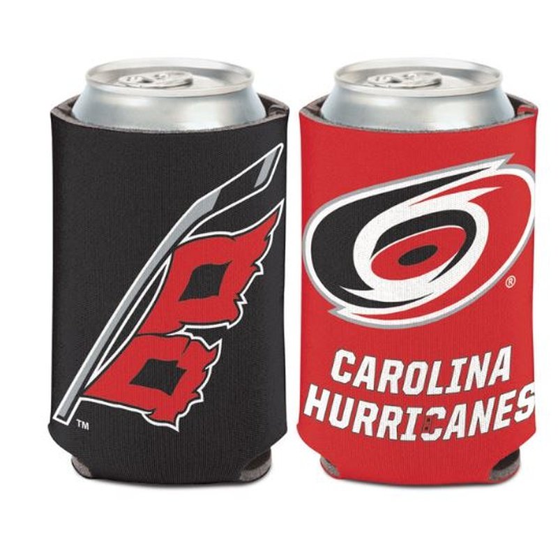 Carolina Hurricanes 2 Sided Can Cooler