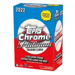 2022 Topps Chrome Platinum Baseball Blaster Box