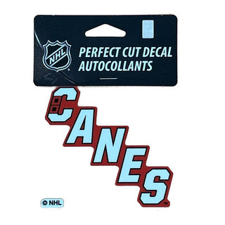 Decal: Carolina Hurricanes 4x4 CANES