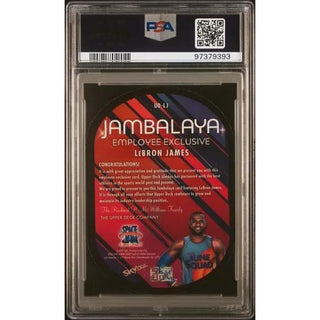 LeBron James 2023 Upper Deck Employee Exclusive Jambalaya #UDLJ PSA 9