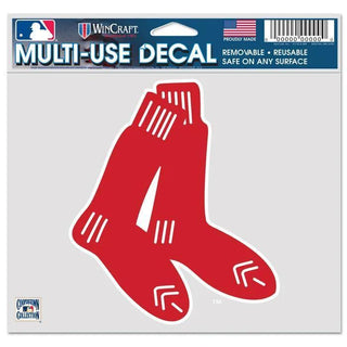 Boston Red Sox/Cooperstown Multi-Use Decal Clear Background