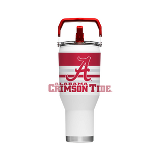 Alabama Crimson Tide - 40oz Carry Tumbler – Double-Wall Stainless Steel with Full-Color Logo