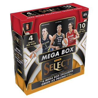 2025 Panini Select WNBA Basketball Hobby Mega Box Green Ice Prizms