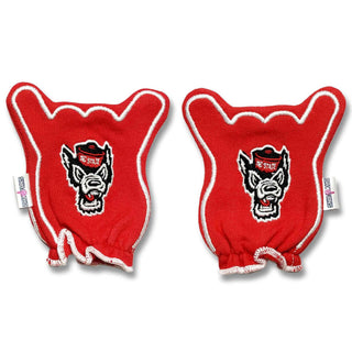 NC State Wolfpack FanMitts™ – Official Baby Mittens Newborn & Infant Sizes