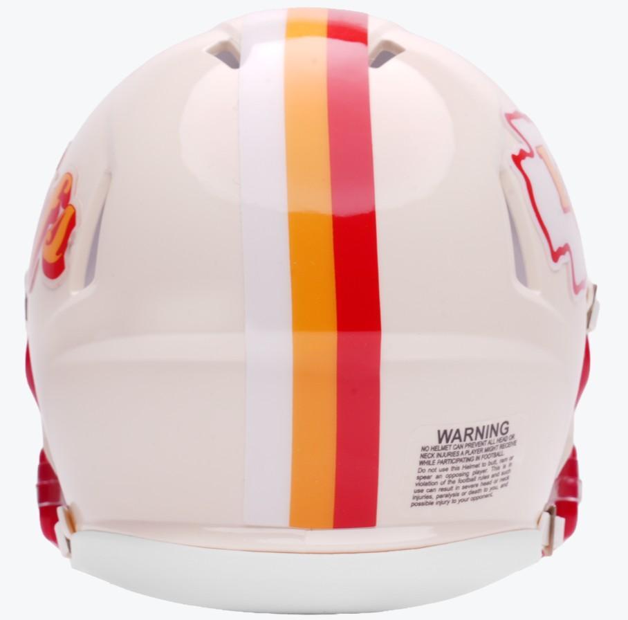 Kansas City Chiefs Retro Speed Mini Football Helmet