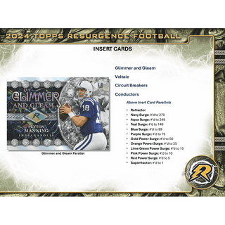 2024 Topps Resurgence Football Breaker Delight Hobby Box
