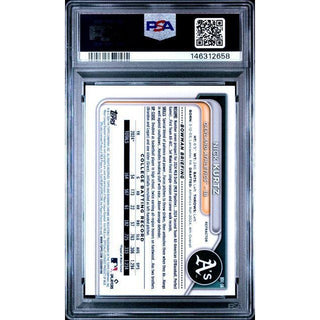 Nick Kurtz 2024 Bowman Draft Chrome Refractor #BDC56 – PSA 9