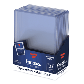 Top Loader: 138pt - 10 count - Fanatics