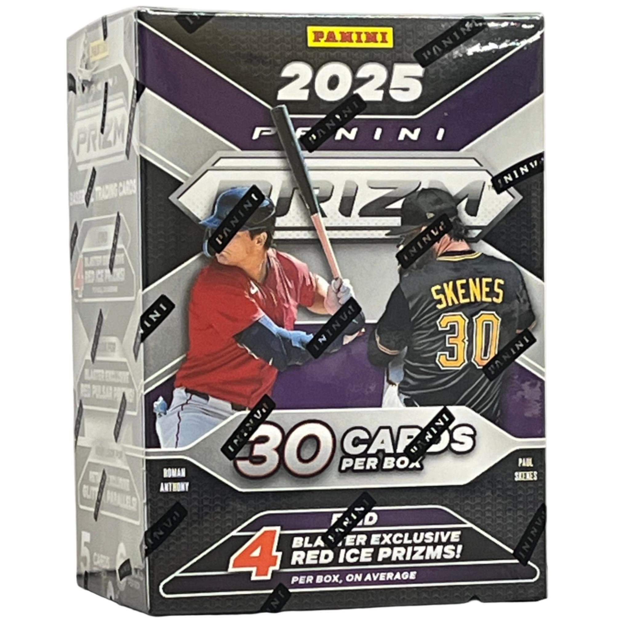 2025 Panini Prizm Baseball Hobby Blaster – Exclusive Red Ice Parallels