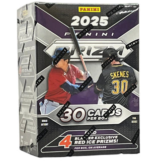 2025 Panini Prizm Baseball Hobby Blaster – Exclusive Red Ice Parallels