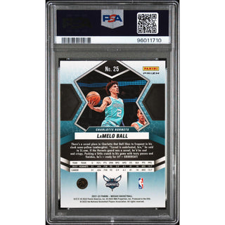 LaMelo Ball – 2021 Panini Mosaic Genesis Prizm #25 – PSA 10 Gem Mint