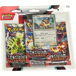Pokémon: Obsidian Flame 3 pack Blister