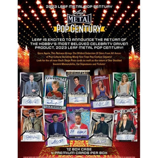2023 Leaf Metal Pop Century Hobby Box