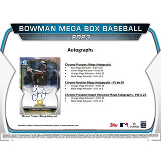 2023 Bowman Baseball MegaBox