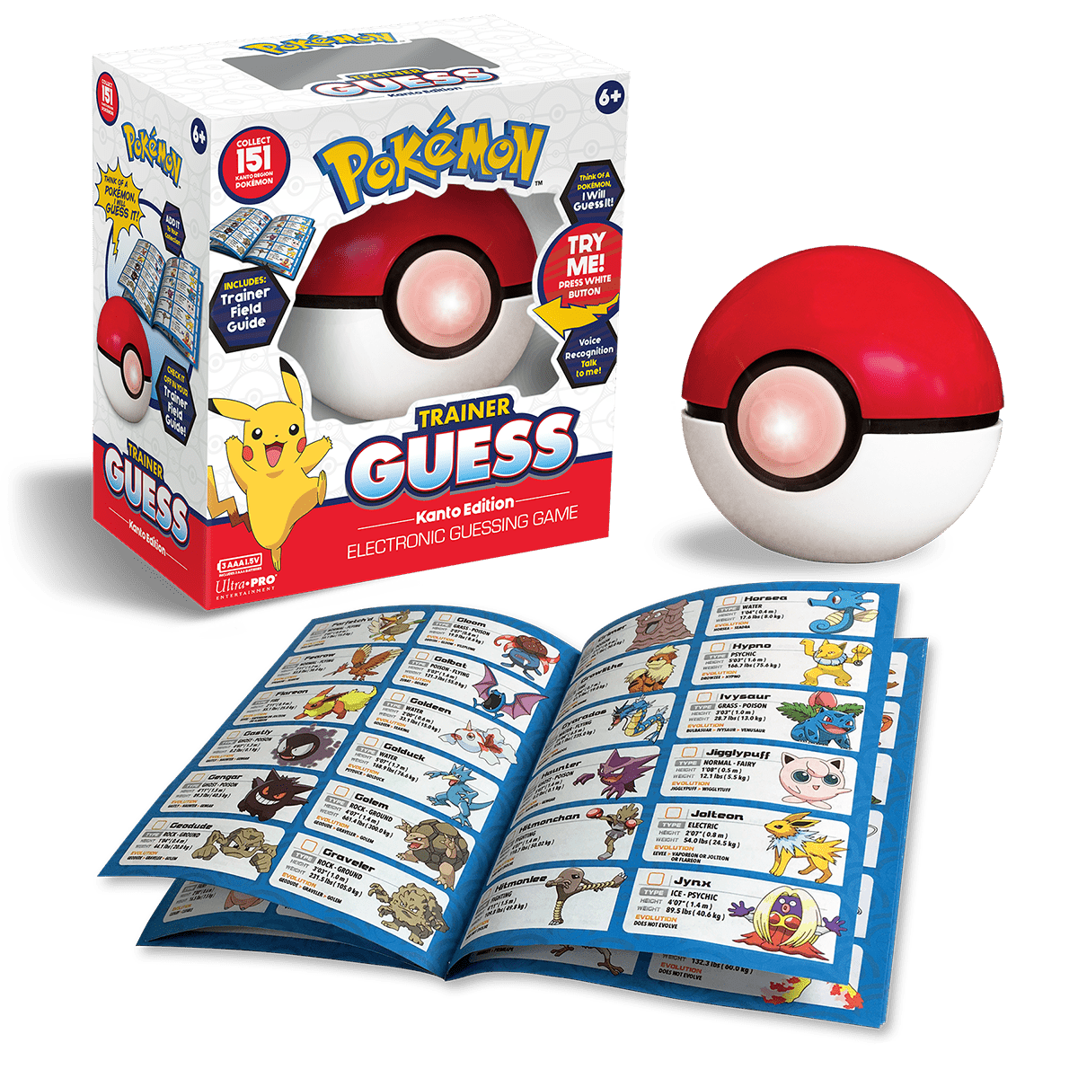 Pokémon Trainer Guess Kanto: An Electronic Game for Ages 6 and up