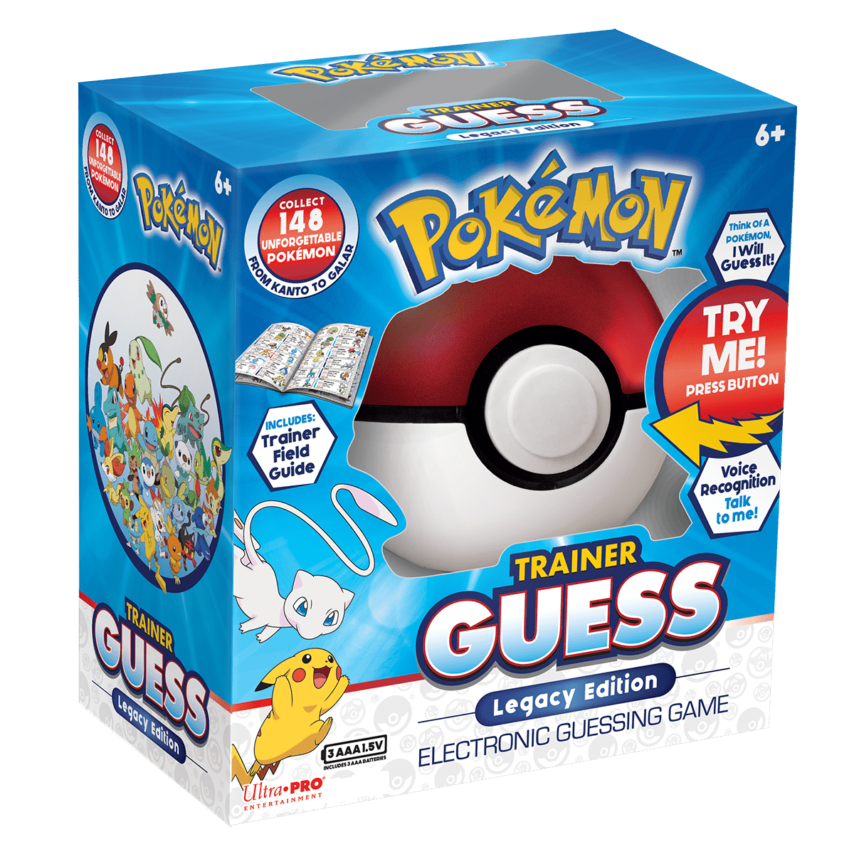 Pokémon Trainer Guess Legacy: An Electronic Game for Ages 6 and up