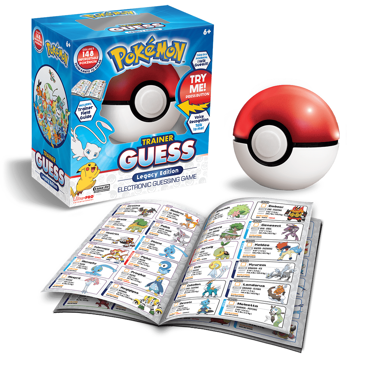 Pokémon Trainer Guess Legacy: An Electronic Game for Ages 6 and up