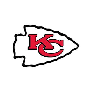 Kansas City Chiefs - 5 Logo Minis Mixed Sizes - Official NFL - Reusable Vinyl Decals