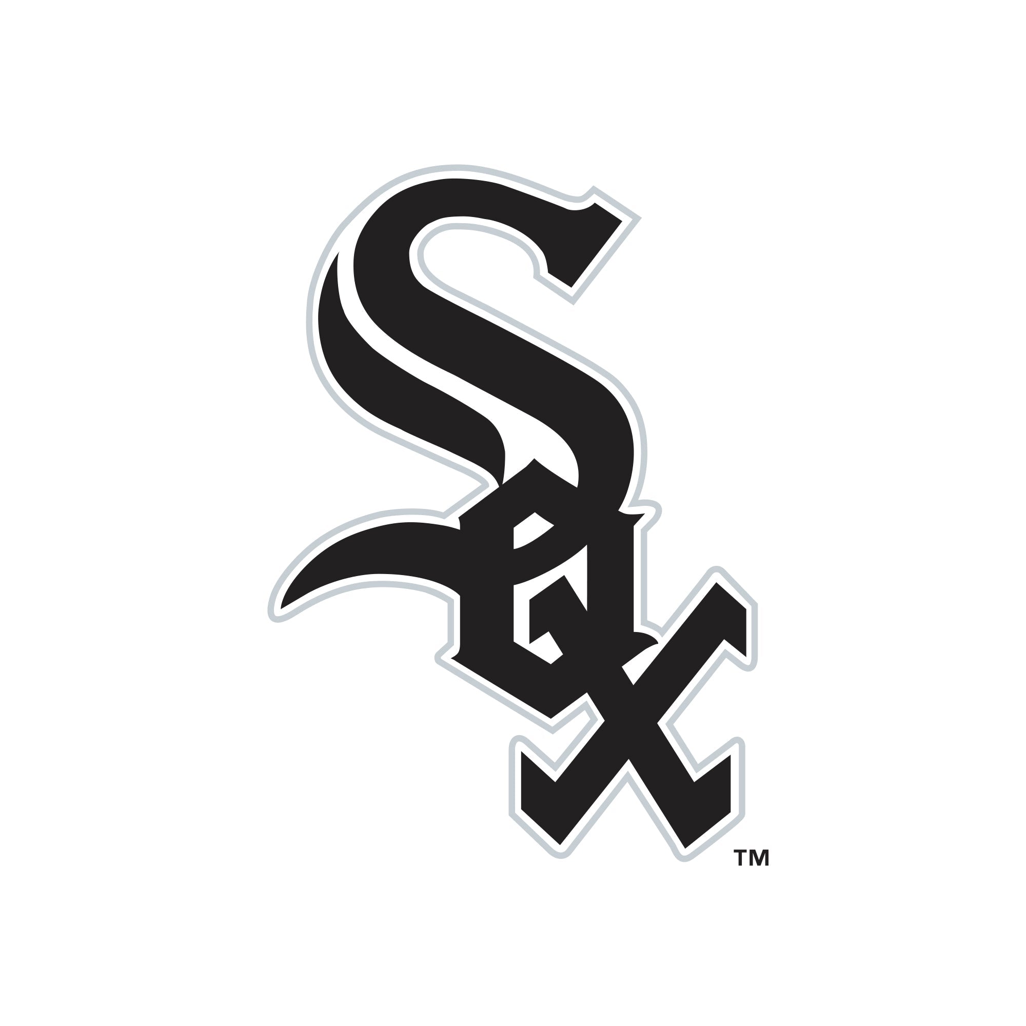 Chicago White Sox - 5 Logo Minis Mixed Sizes - Official MLB - Reusable Vinyl Decals