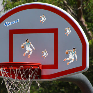 LaMelo Ball - 5 Minis Mixed Sizes - Official NBA - Charlotte Hornets - Reusable Vinyl Decals