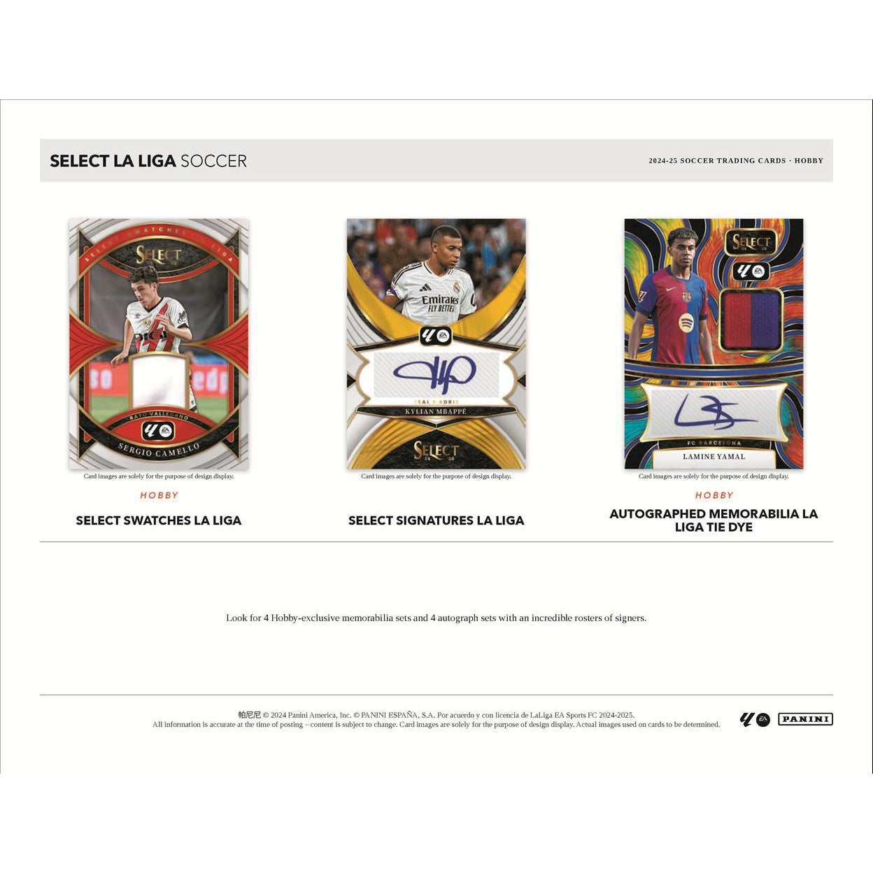 2024-25 Panini Select La Liga Soccer Hobby Box