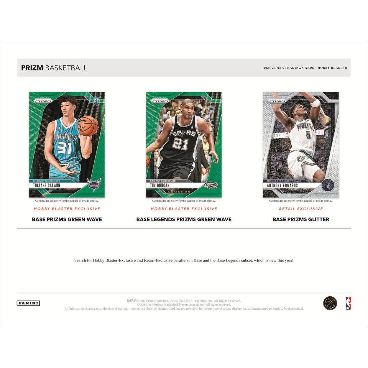 2024-25 Panini Prizm Basketball Hobby Blaster
