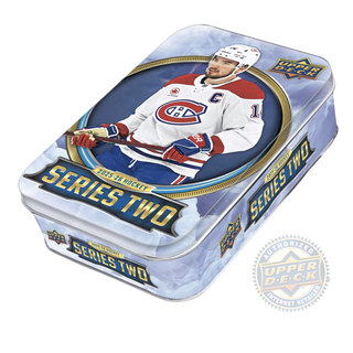 2025-26 Upper Deck Series 2 Hockey Tin Box