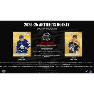 2025-26 Upper Deck Artifacts Hobby Box