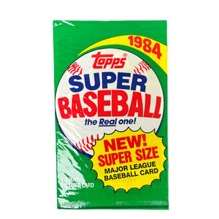 1984 Topps Super Baseball Pack