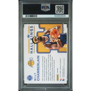 Wilt Chamberlain – 2017 Donruss Optic Hall Kings Orange #4 – PSA 10 Gem Mint