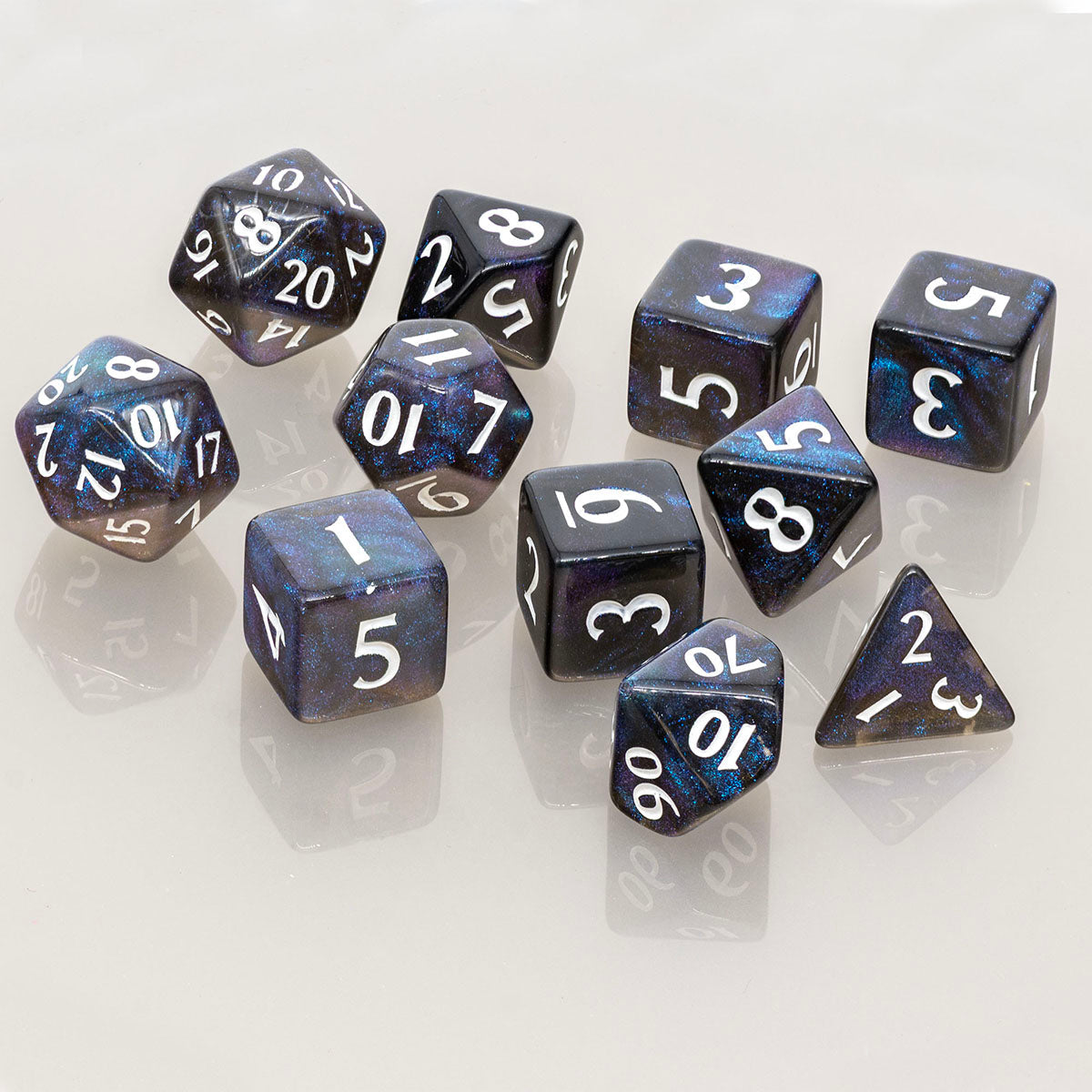 ECLIPSE® Acrylic RPG Dice Set 11ct