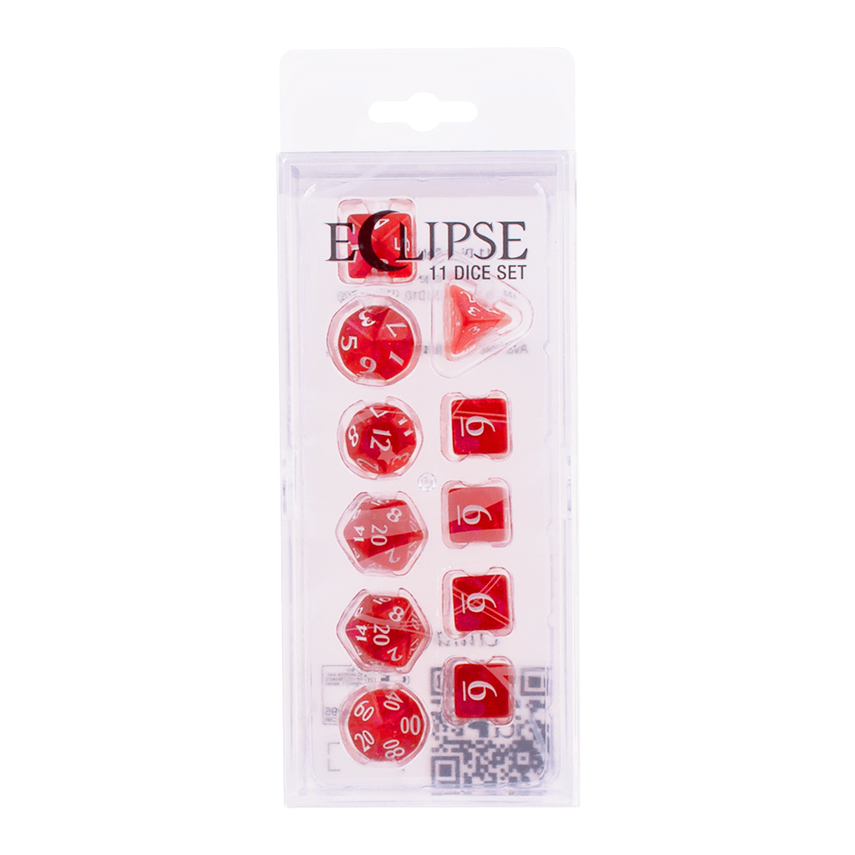 ECLIPSE® Acrylic RPG Dice Set 11ct