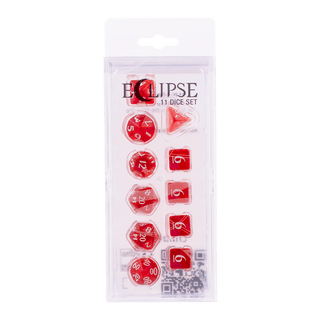 Eclipse Acrylic RPG Dice Set 11ct