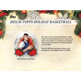 2025/26 Topps Holiday Basketball Mega Box