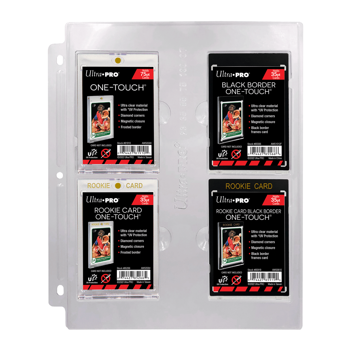 4-Pocket Page for 23PT-100PT ONE-TOUCH® Displays