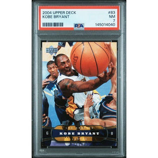 Kobe Bryant 2004 Upper Deck #83 PSA 7