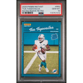 2020 Panini Instant Tua Tagovailoa Rated Rookie Retro #RR3 Gem Mint 10