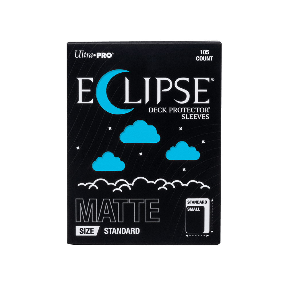 ECLIPSE® Matte Standard DECK PROTECTOR® Sleeves: Sky Blue - 105ct