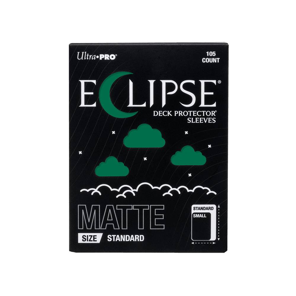 ECLIPSE® Matte Standard DECK PROTECTOR® Sleeves: Forest Green - 105ct