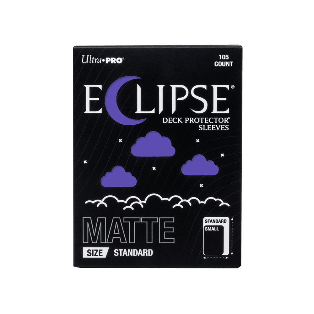 ECLIPSE® Matte Standard DECK PROTECTOR® Sleeves: Royal Purple - 105ct