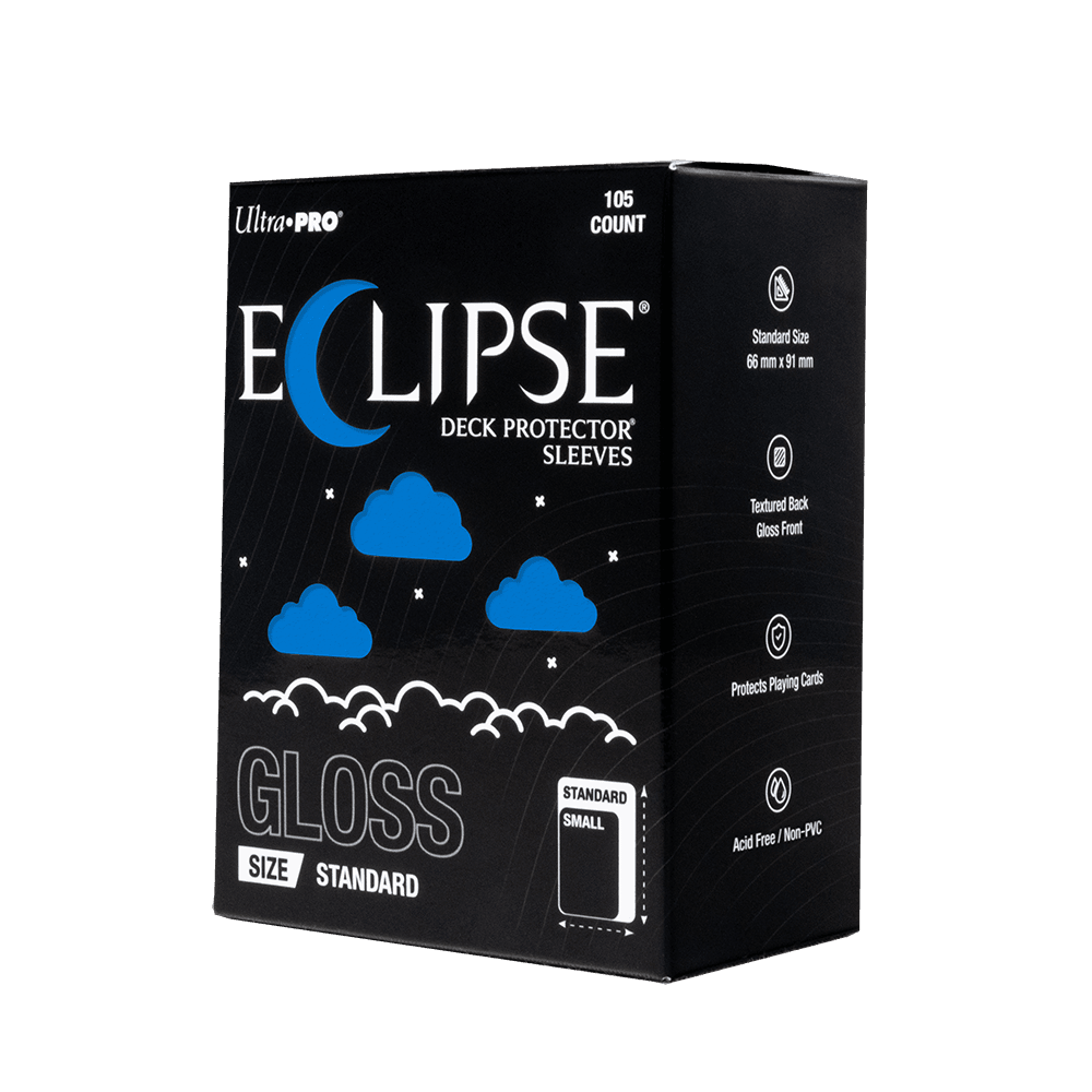 ECLIPSE® Gloss Standard DECK PROTECTOR® Sleeves: Pacific Blue - 105ct