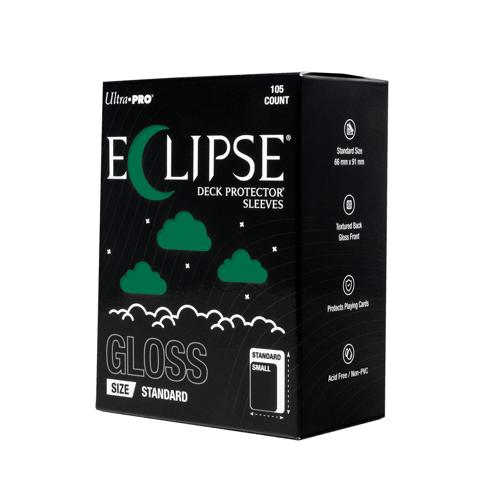 ECLIPSE® Gloss Standard DECK PROTECTOR® Sleeves: Forest Green - 105ct