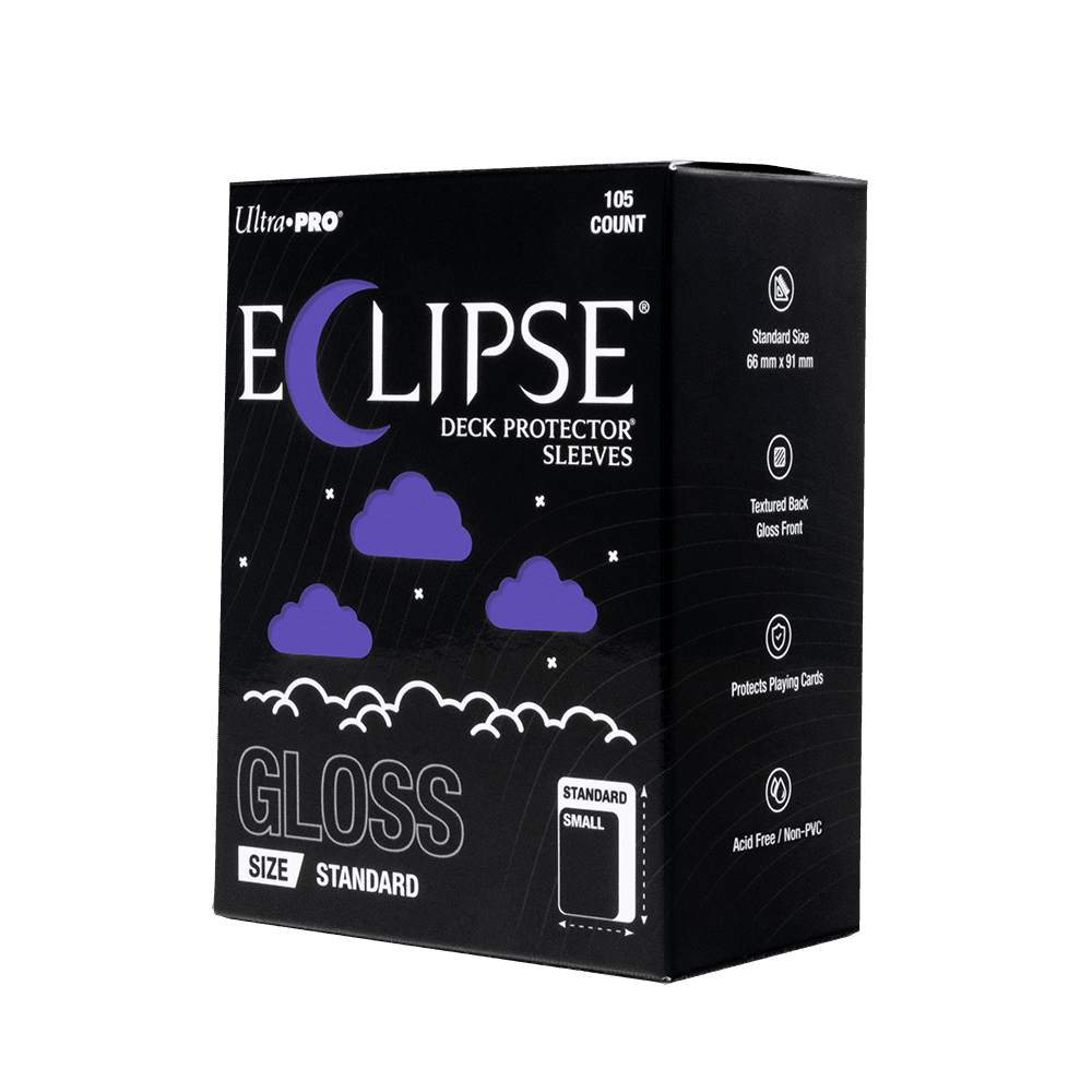 ECLIPSE® Gloss Standard DECK PROTECTOR® Sleeves: Royal Purple - 105ct