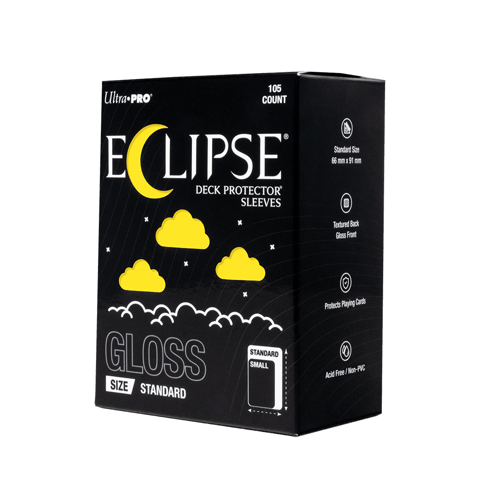 ECLIPSE® Gloss Standard DECK PROTECTOR® Sleeves: Lemon Yellow - 105ct